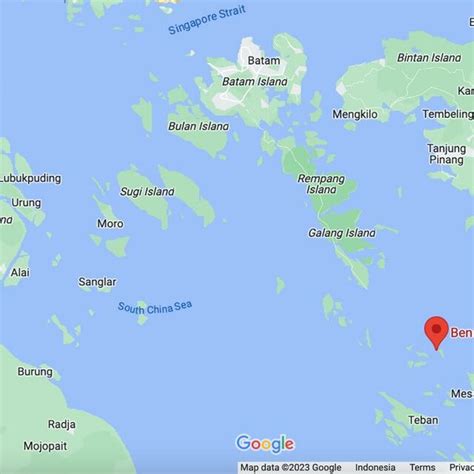 Lingga Map .